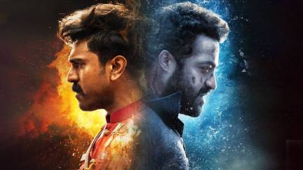 Ram Charan and Jr NTR in 'RRR'.