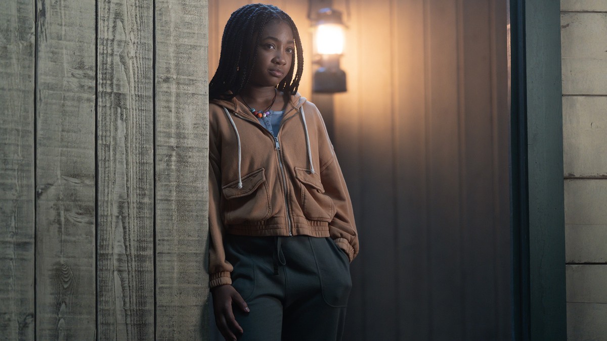 Leah Jeffries as Annabeth Chase in Percy Jackson and the Olympians