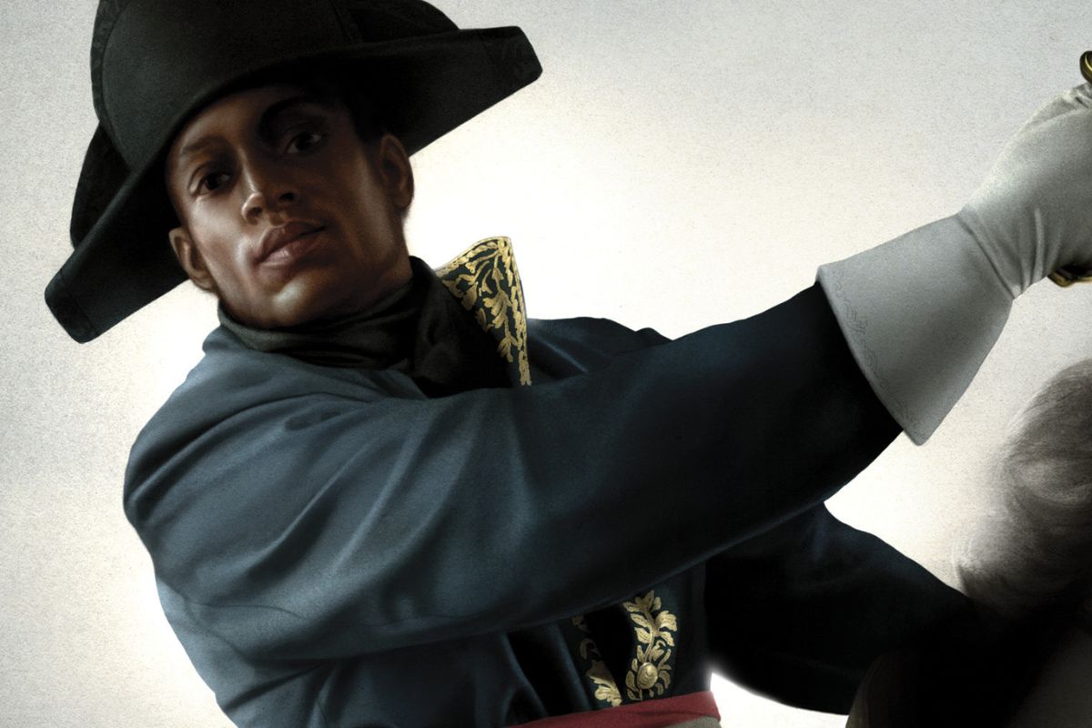 Sam Weber's illustration of Thomas-Alexandre Dumas for The Black Count: Glory, Revolution, Betrayal, and the Real Count of Monte Cristo by Tom Wiess.
