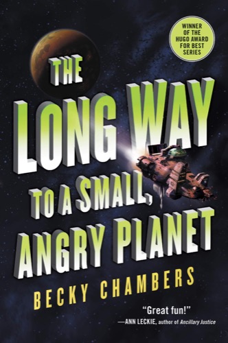 Cover art for "The Long Way to a Small, Angry Planet"